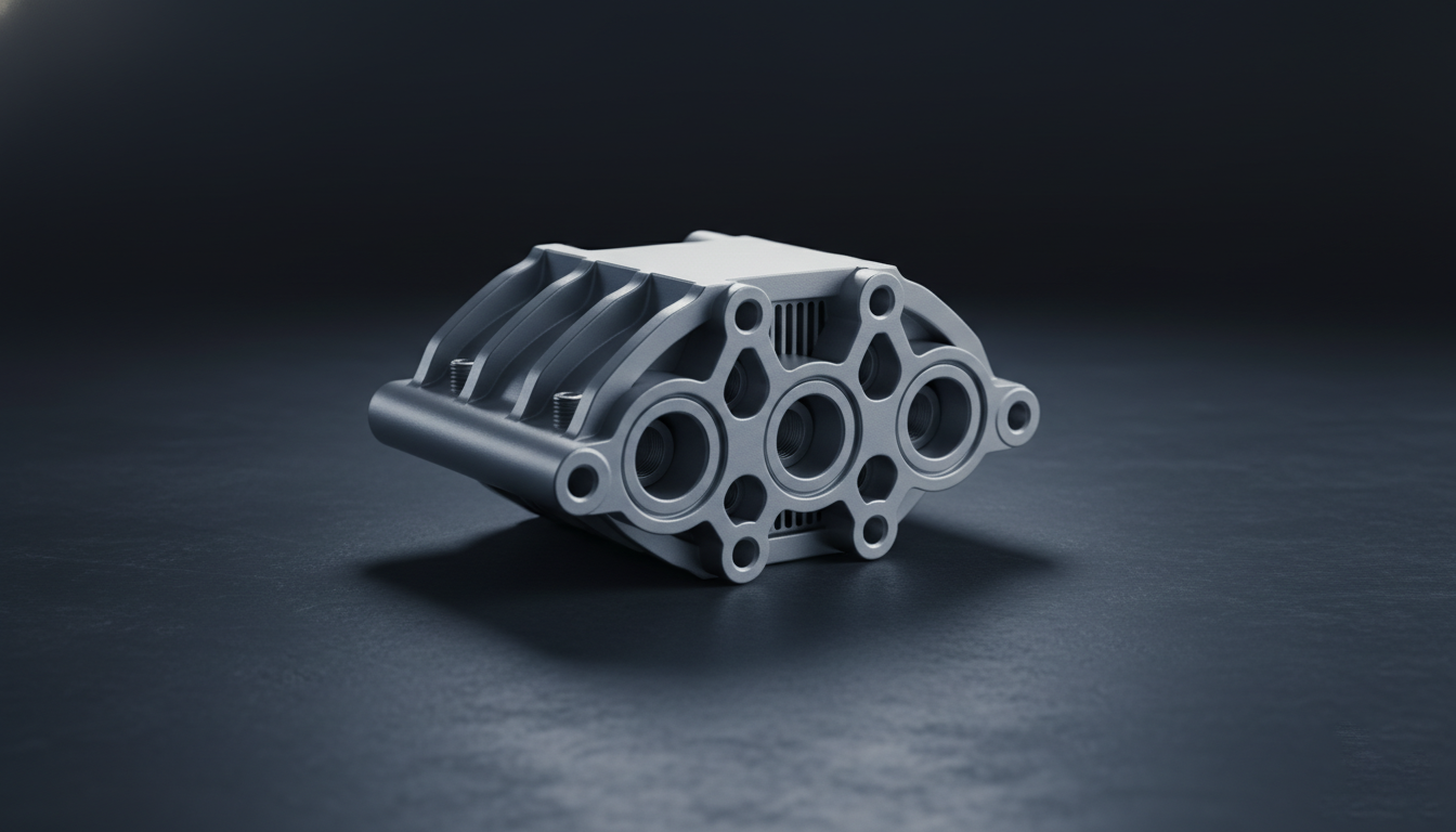 Monolithic lightweight drone chassis manufactured via large-format injection molding