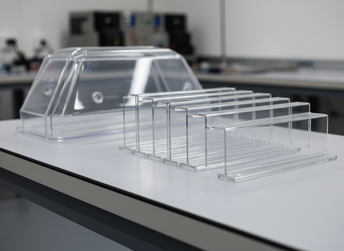 High-precision-injection-molded-high-impact-clear-PC-safety-shields-and-protective-plates-made-of-Covestro-Makrolon-2805