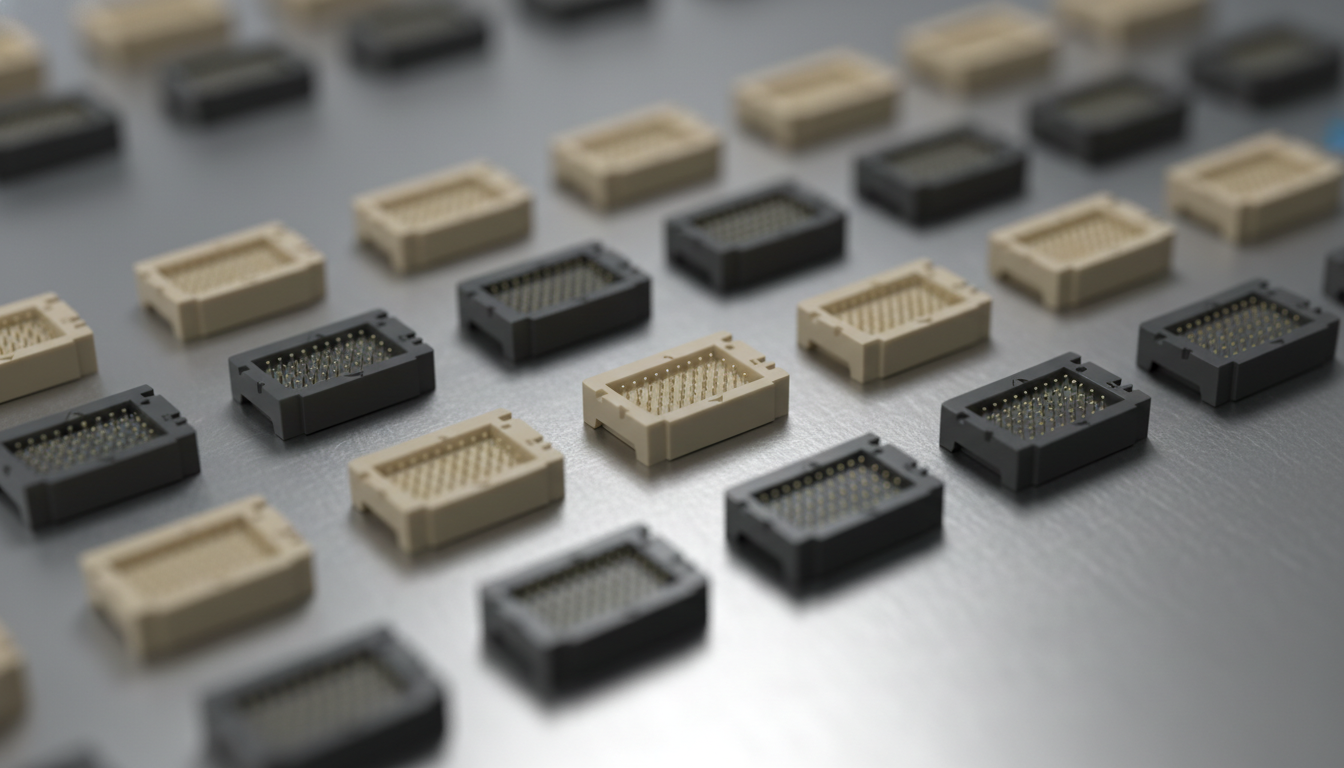 High-precision-injection-molded-ultra-thin-LCP-microelectronic-and-board-to-board-connectors-1