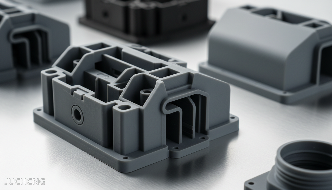 Molded-grey-Ultem-9085-aircraft-cabin-interior-panels