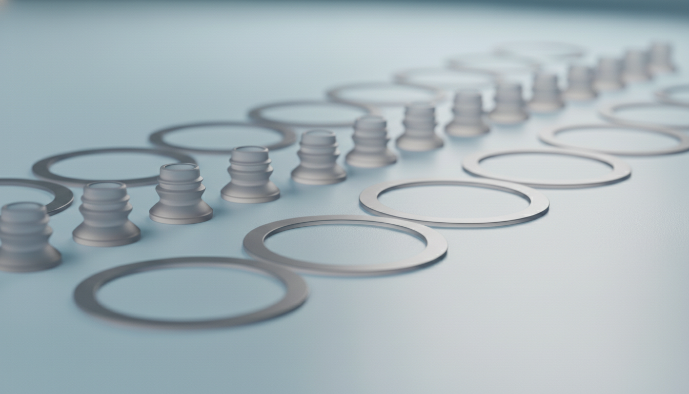 Precision-injection-molded-translucent-Desmopan-385S-TPU-dynamic-industrial-seals