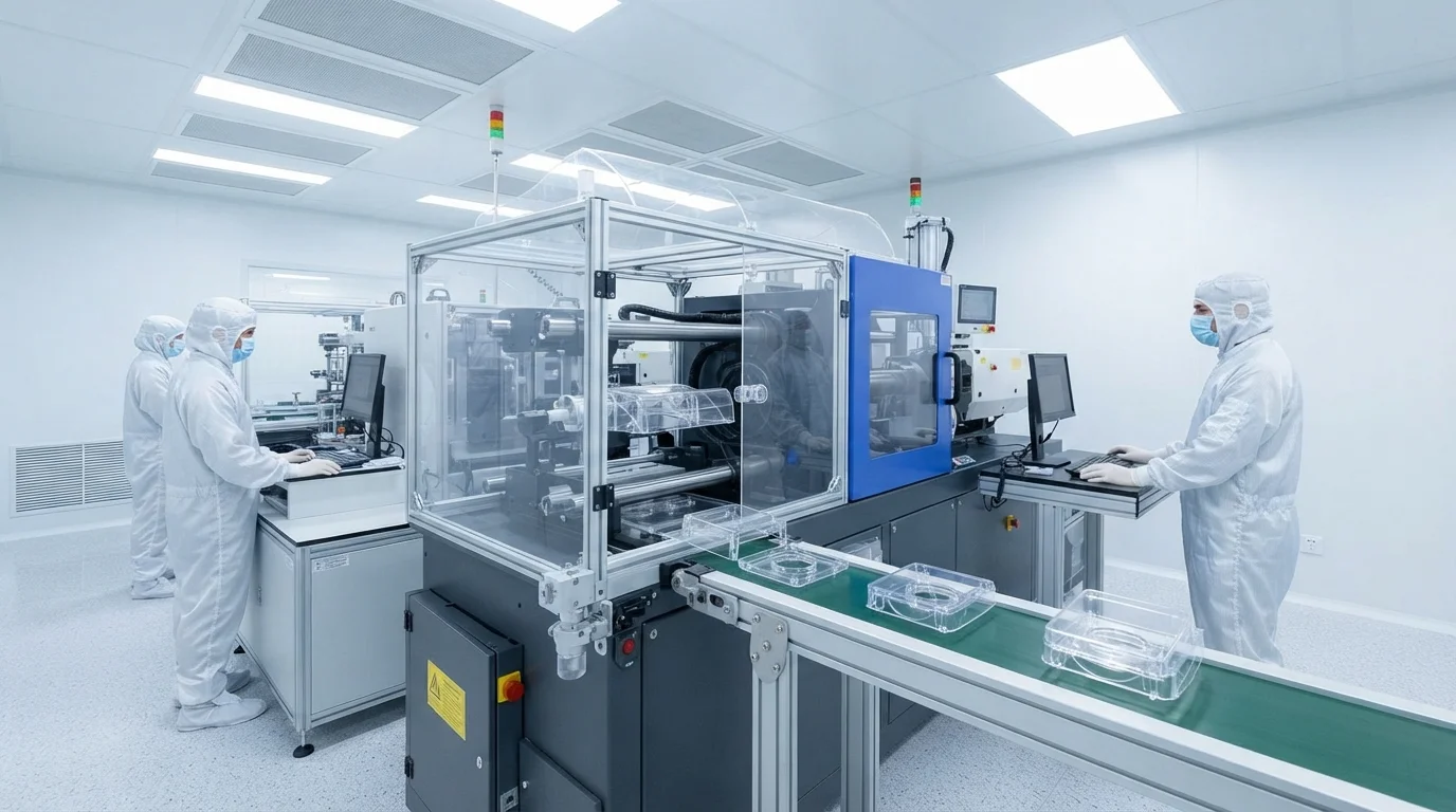 cleanroom-optical-molding-station