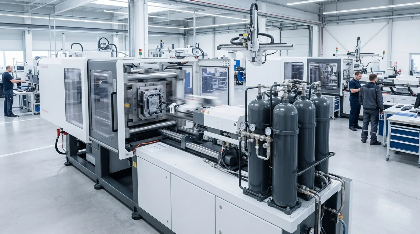 high-speed-injection-molding-press
