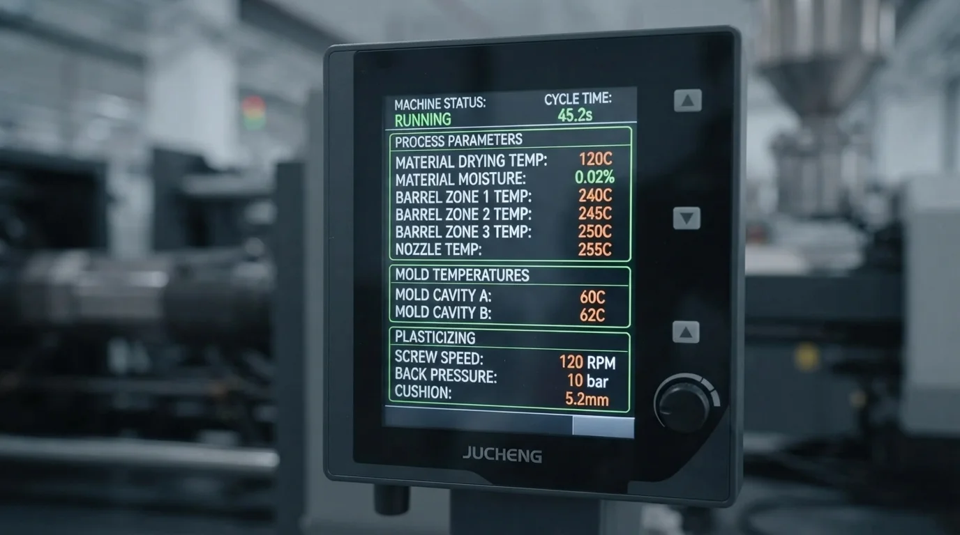 injection-molding-controller-display-parameters