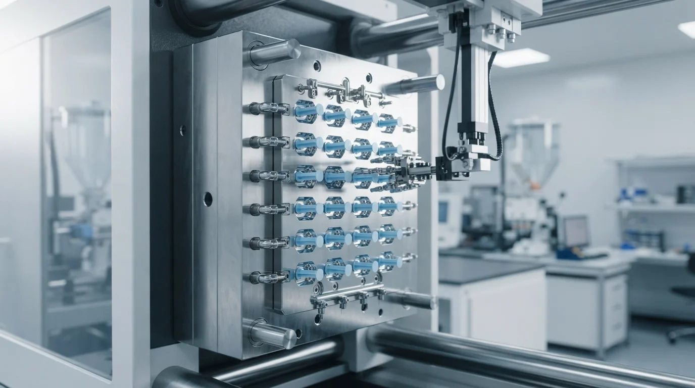 32-cavity-S136-stainless-steel-injection-mold-with-hot-runner-system