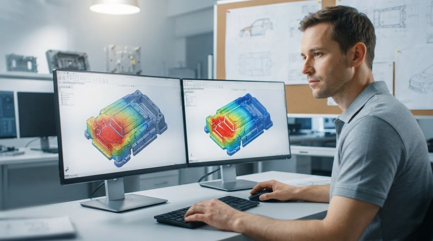 3D-CAD-injection-mold-flow-simulation
