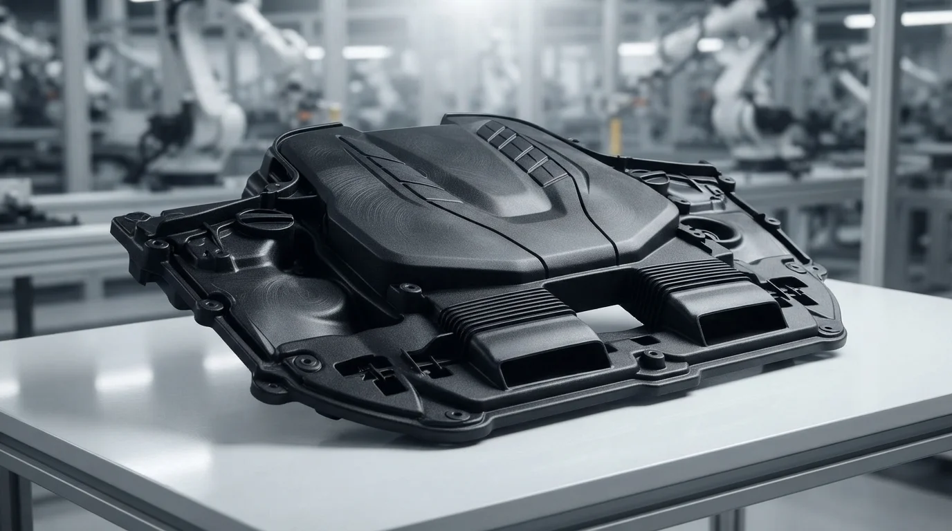 automotive-engine-shroud-foamed-plastic