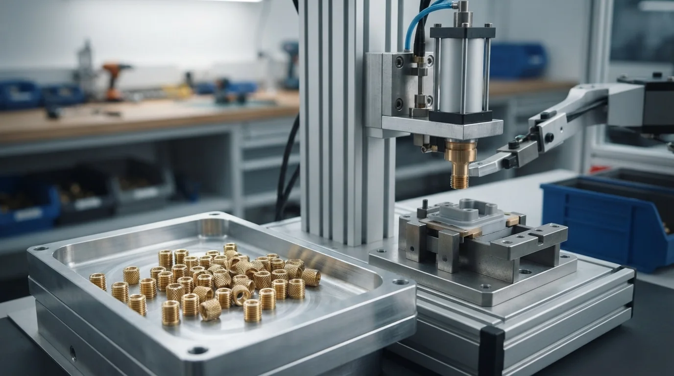 brass-inserts-heat-staking-press