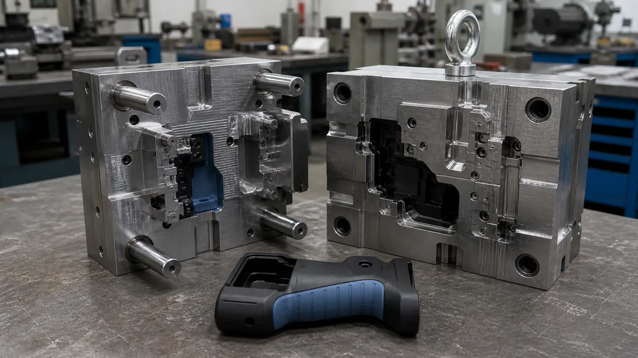 two-shot-molding-factory-workbench