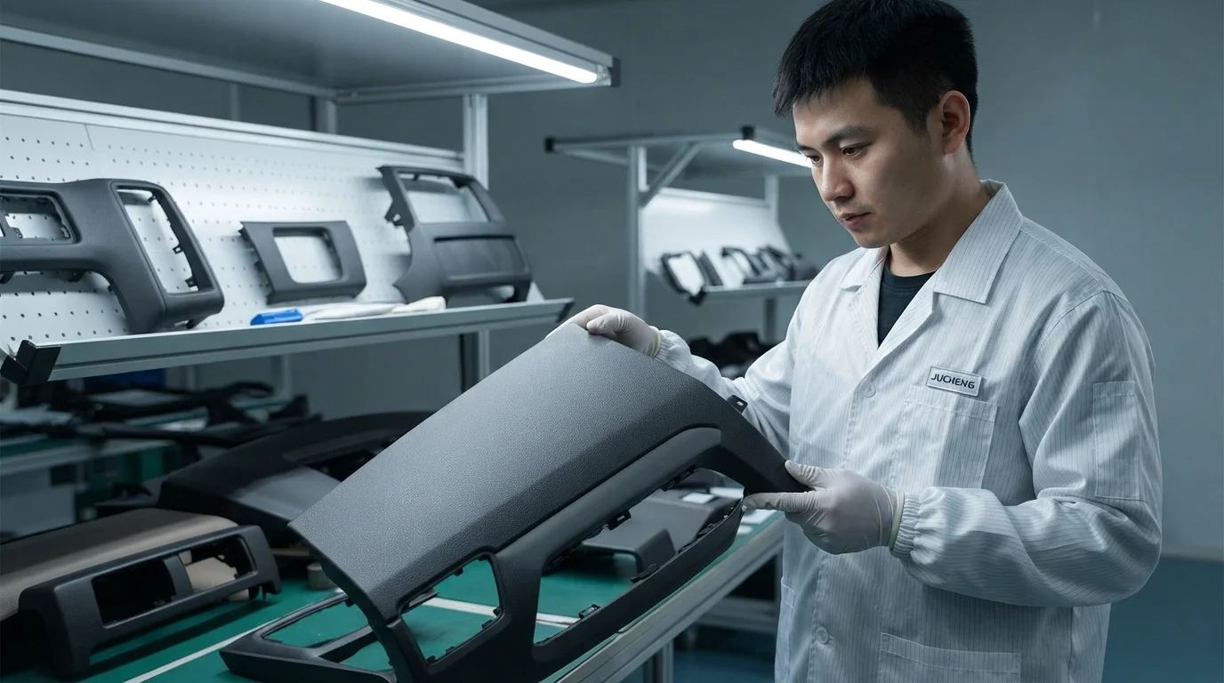 inspecting-finished-plastic-parts