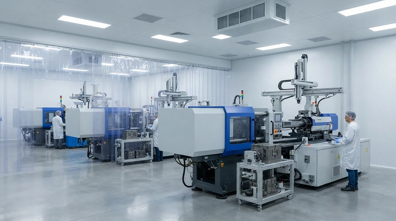 jucheng-cleanroom-injection-molding-bay-1