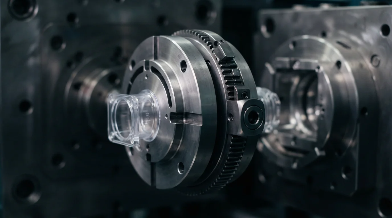 rotary-mold-core-indexing-mechanism