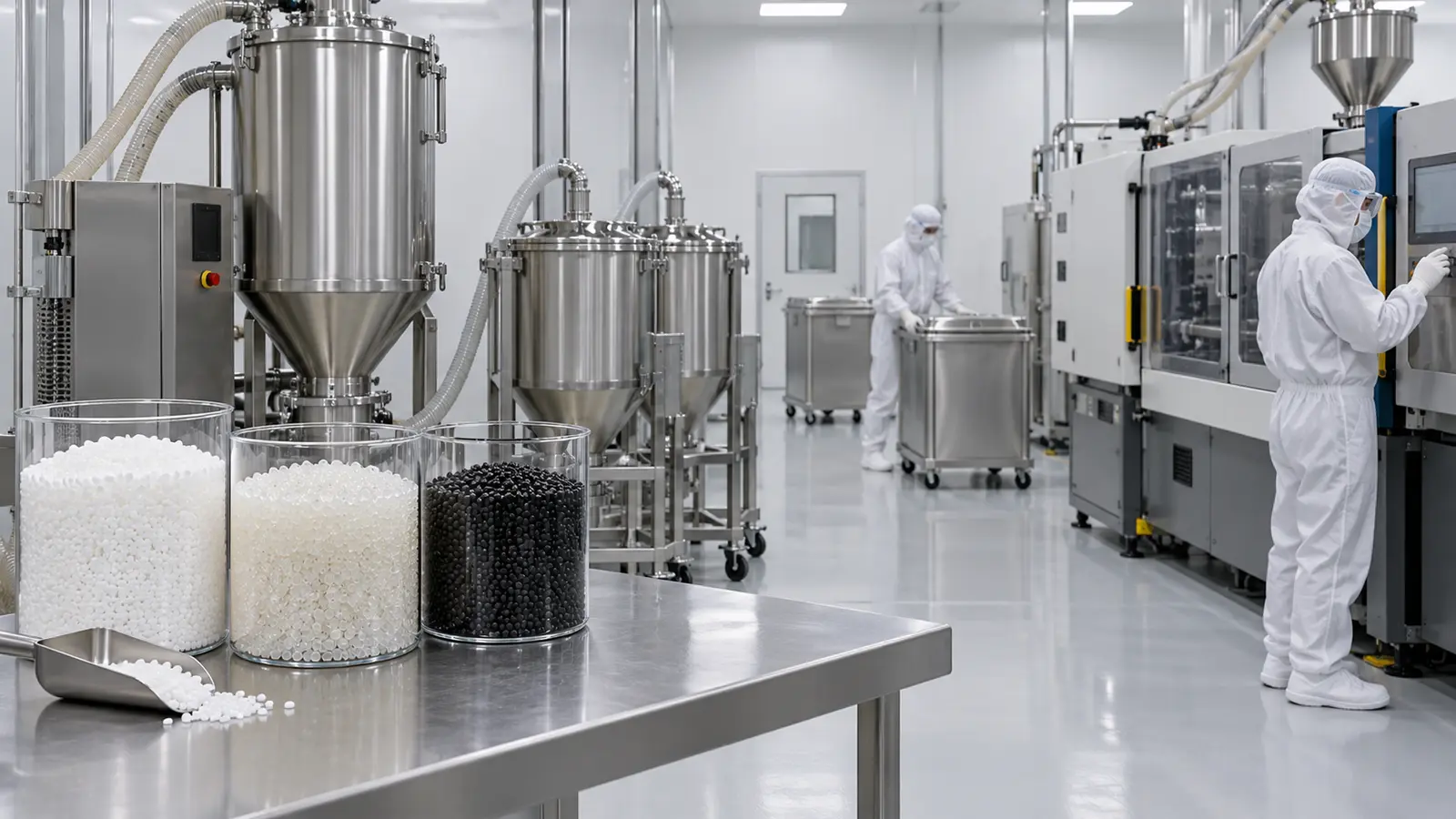 cleanroom-injection-molding-materials