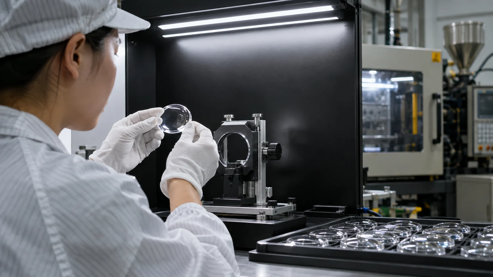 controlled-lighting-for-lens-visual-inspection