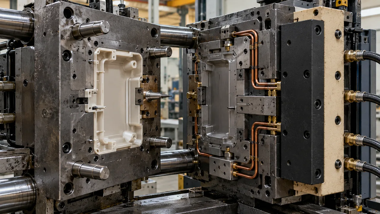 high-temperature-mold-heated-mold-setup