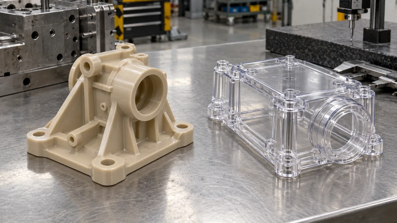 peek-polycarbonate-molded-component-comparison-failure