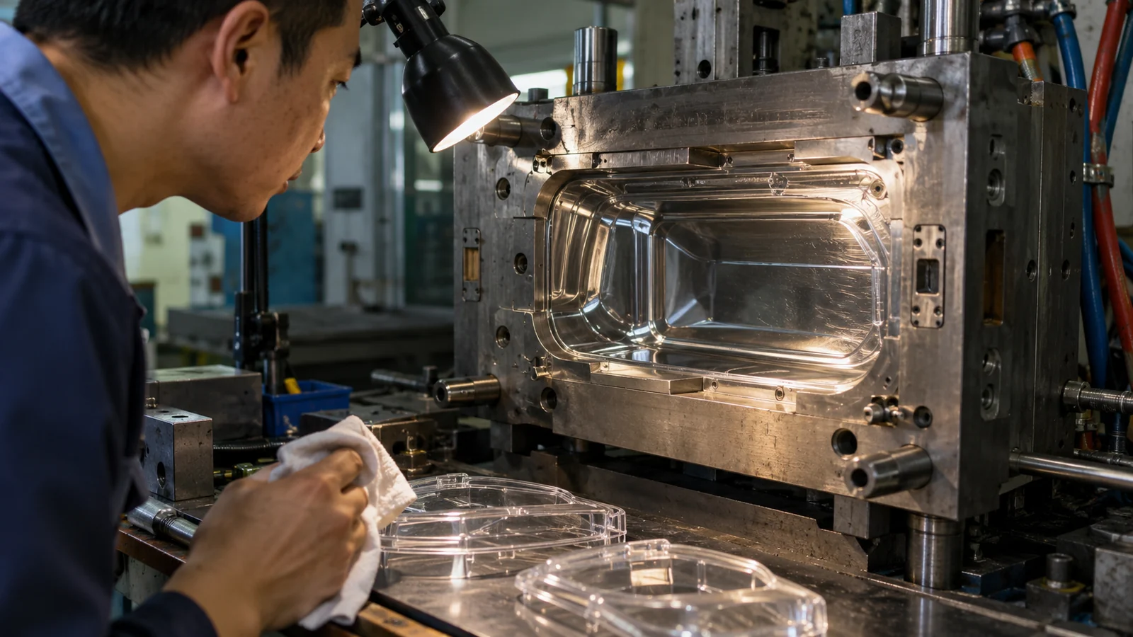 polished-cavity-surface-under-inspection-light