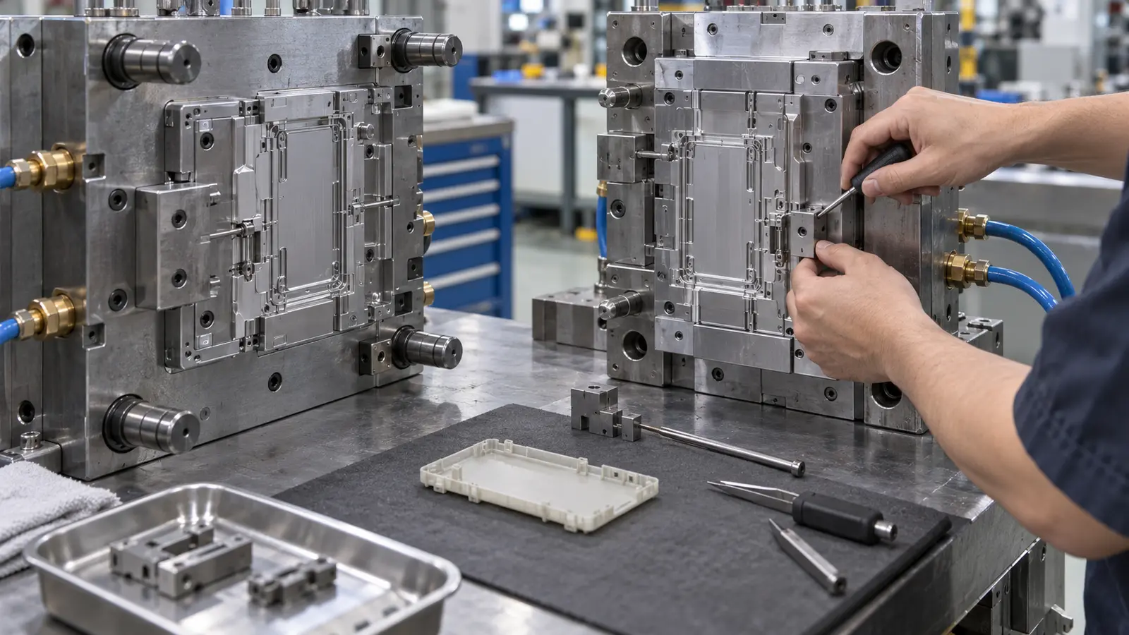 LCP mold flow action review