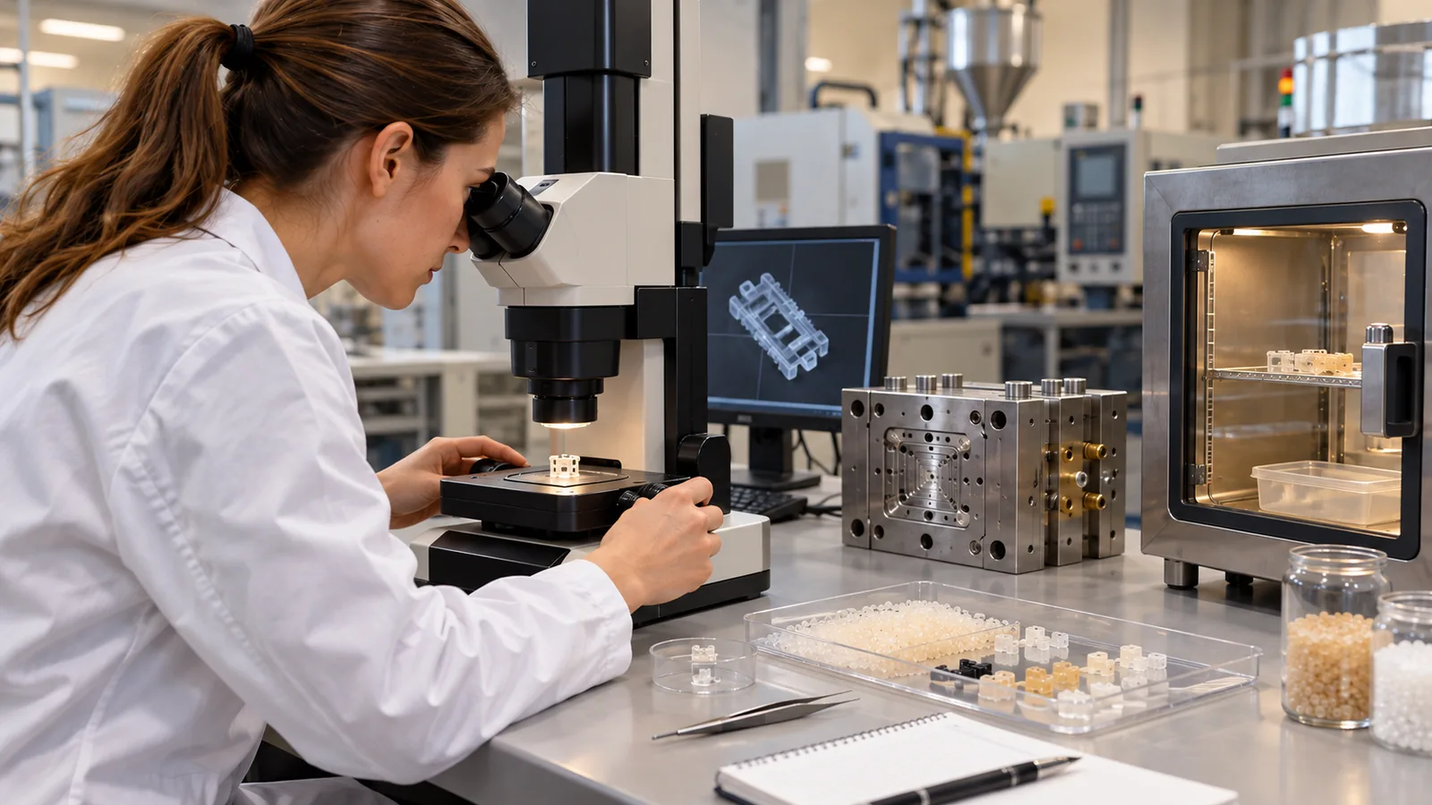 micro-part-shrinkage-measurement