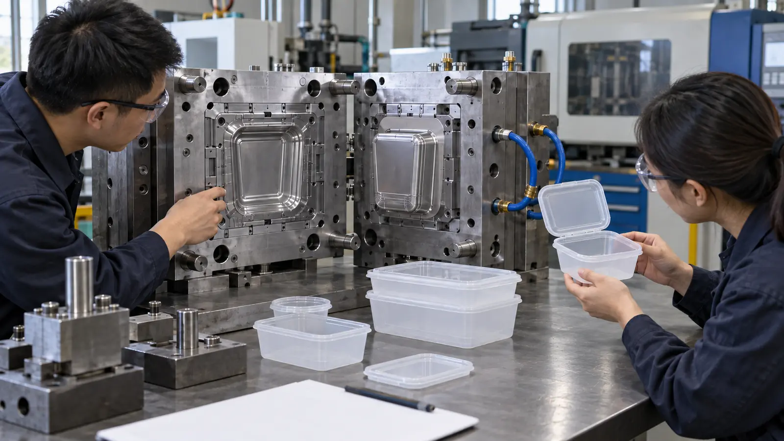 Packaging mold review meeting